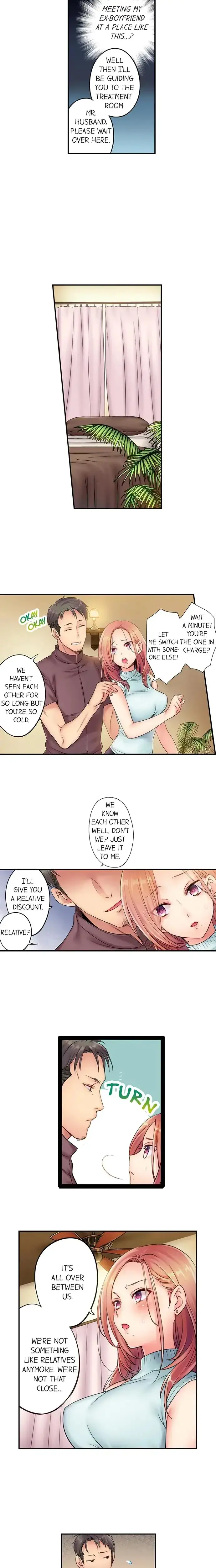 I Can't Resist His Massage! Cheating in Front of My Husband's Eyes Episode 1 - Page 3