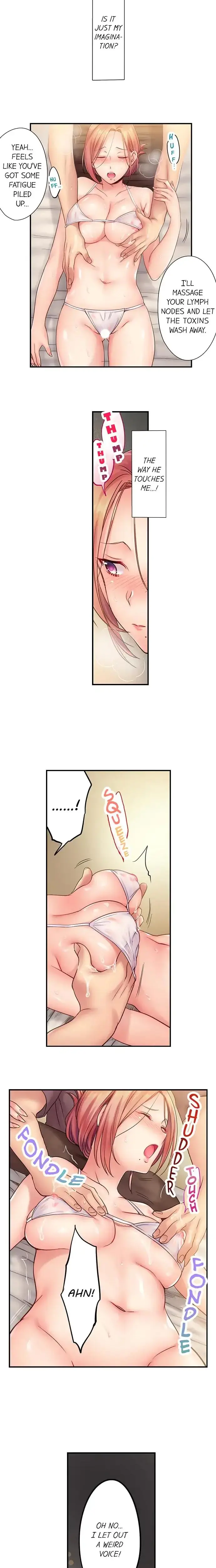 I Can't Resist His Massage! Cheating in Front of My Husband's Eyes Episode 1 - Page 8