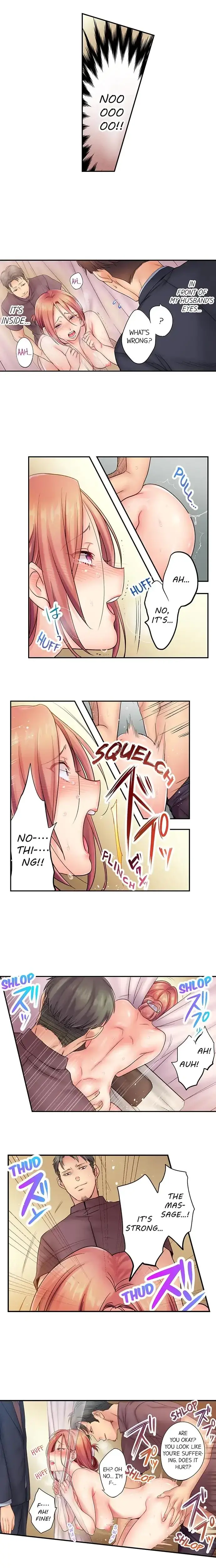 I Can't Resist His Massage! Cheating in Front of My Husband's Eyes Episode 3 - Page 4