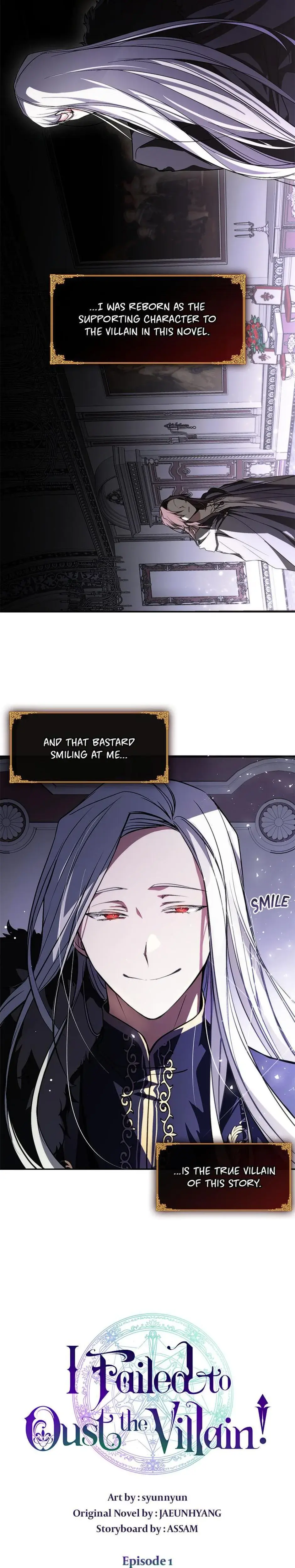 I Failed to Oust the Villain! Episode 1 - Page 6