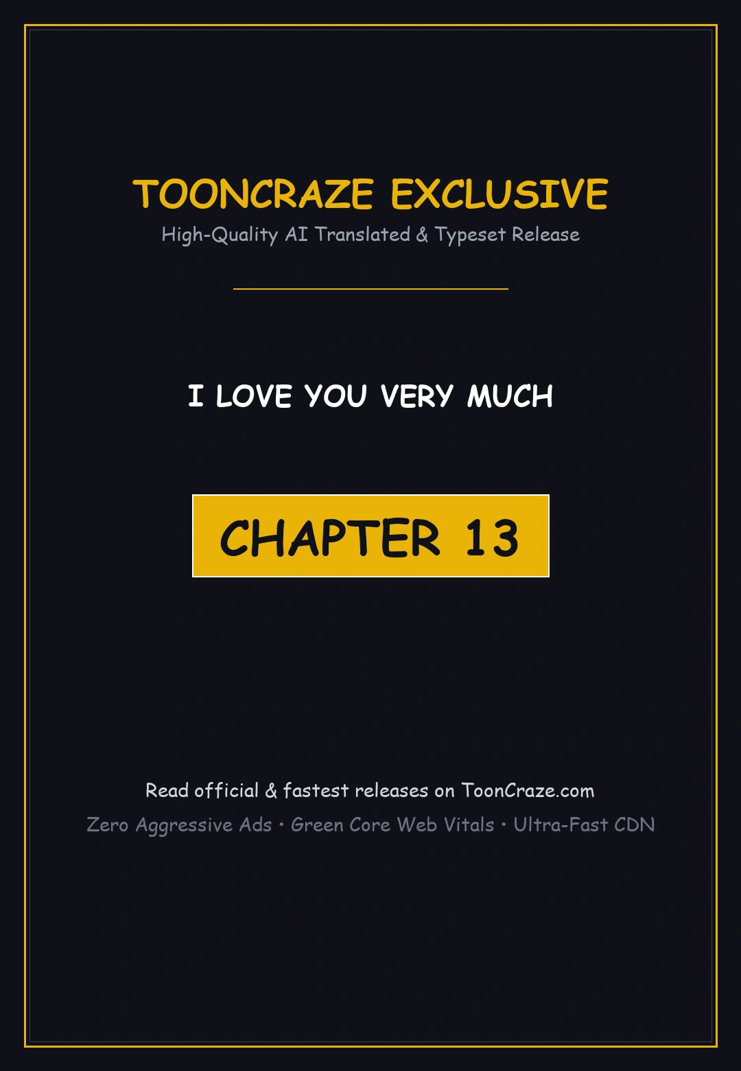 I Love You Very Much Episode 13 - Page 1