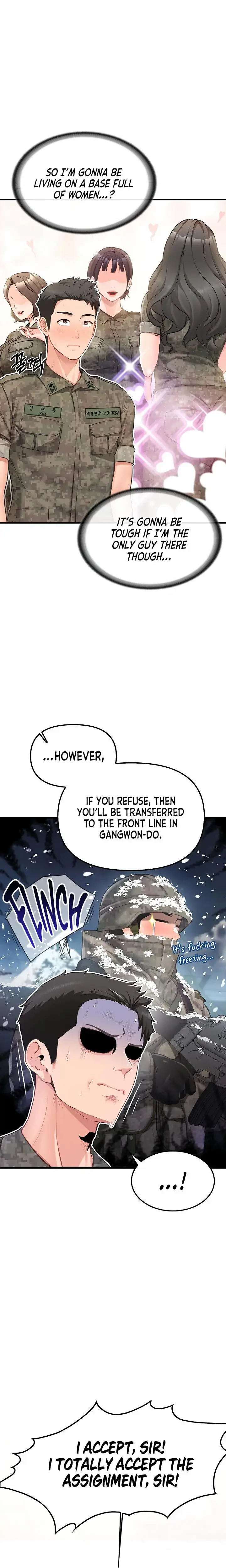 I M The Only Man On The Military Base Episode 1 - Page 3