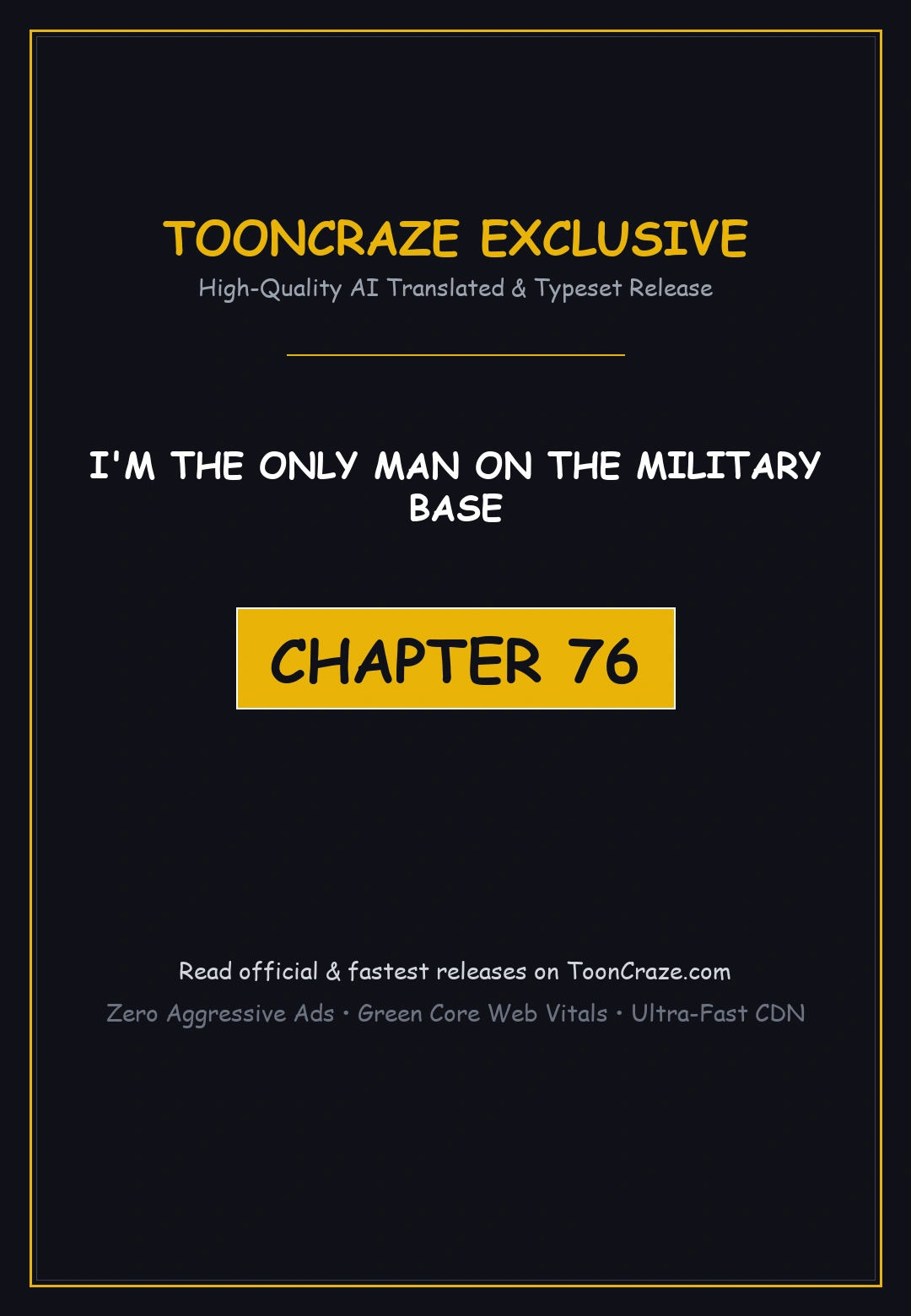 I M The Only Man On The Military Base Episode 76 - Page 1
