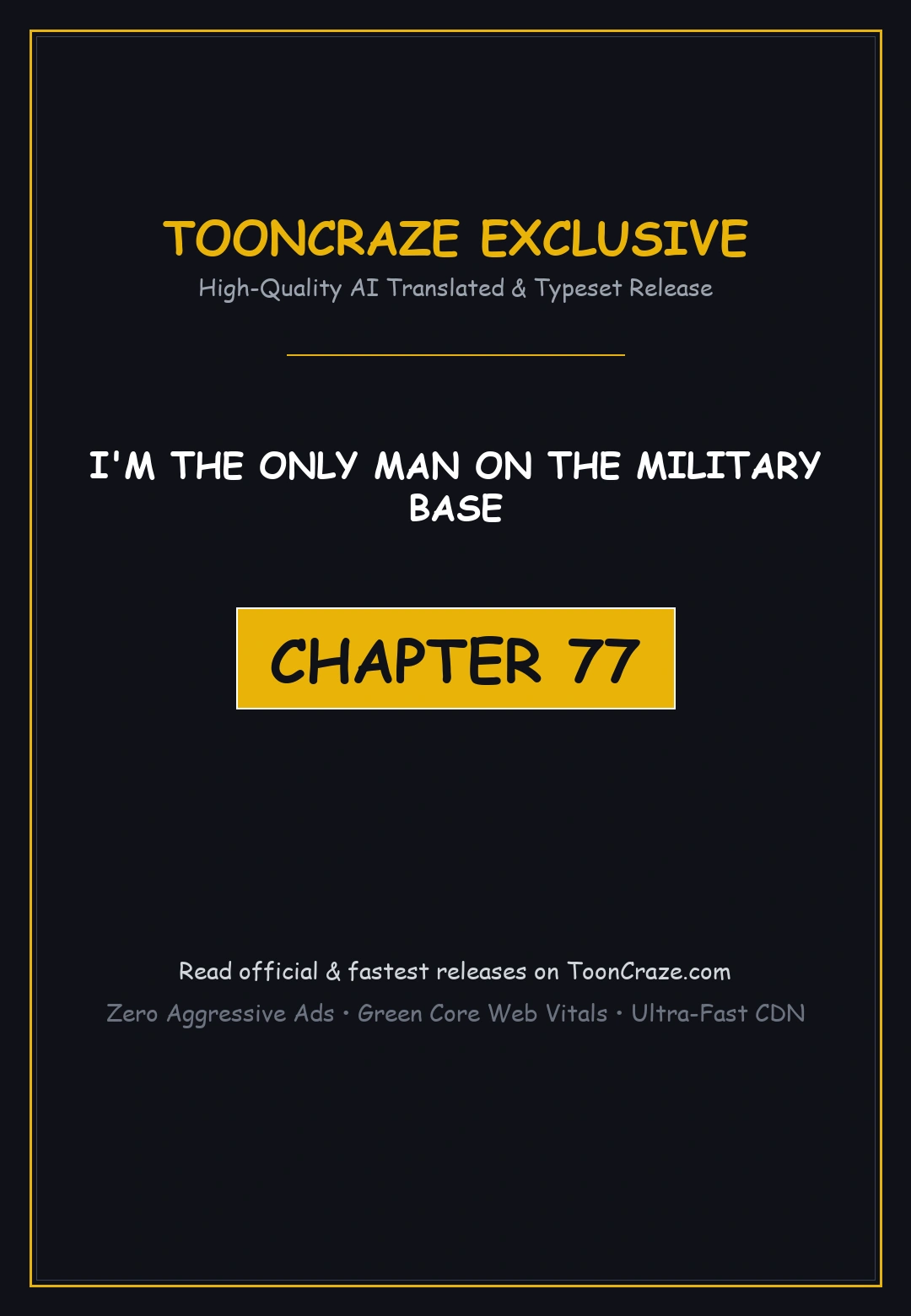 I M The Only Man On The Military Base Episode 77 - Page 1