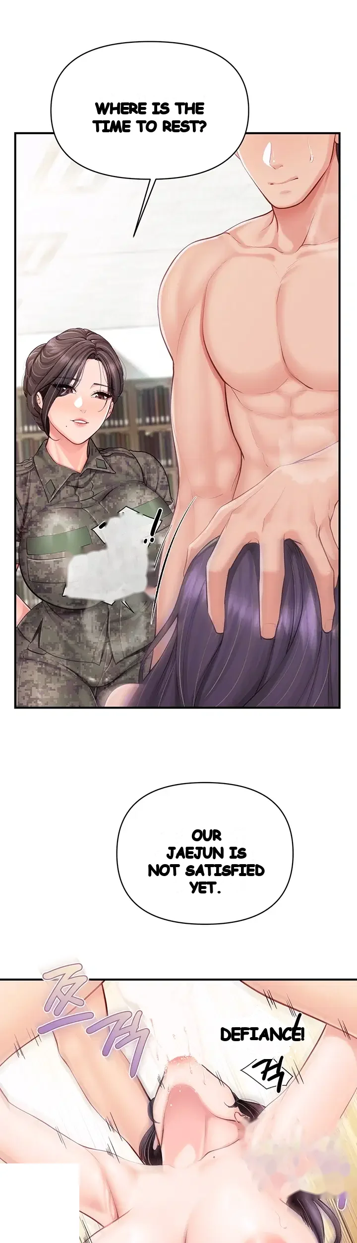 I M The Only Man On The Military Base Episode 77 - Page 12