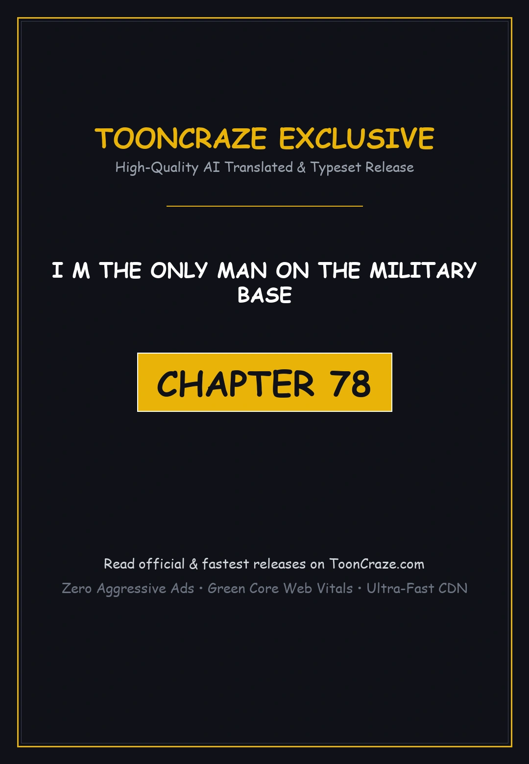 I M The Only Man On The Military Base Episode 78 - Page 1