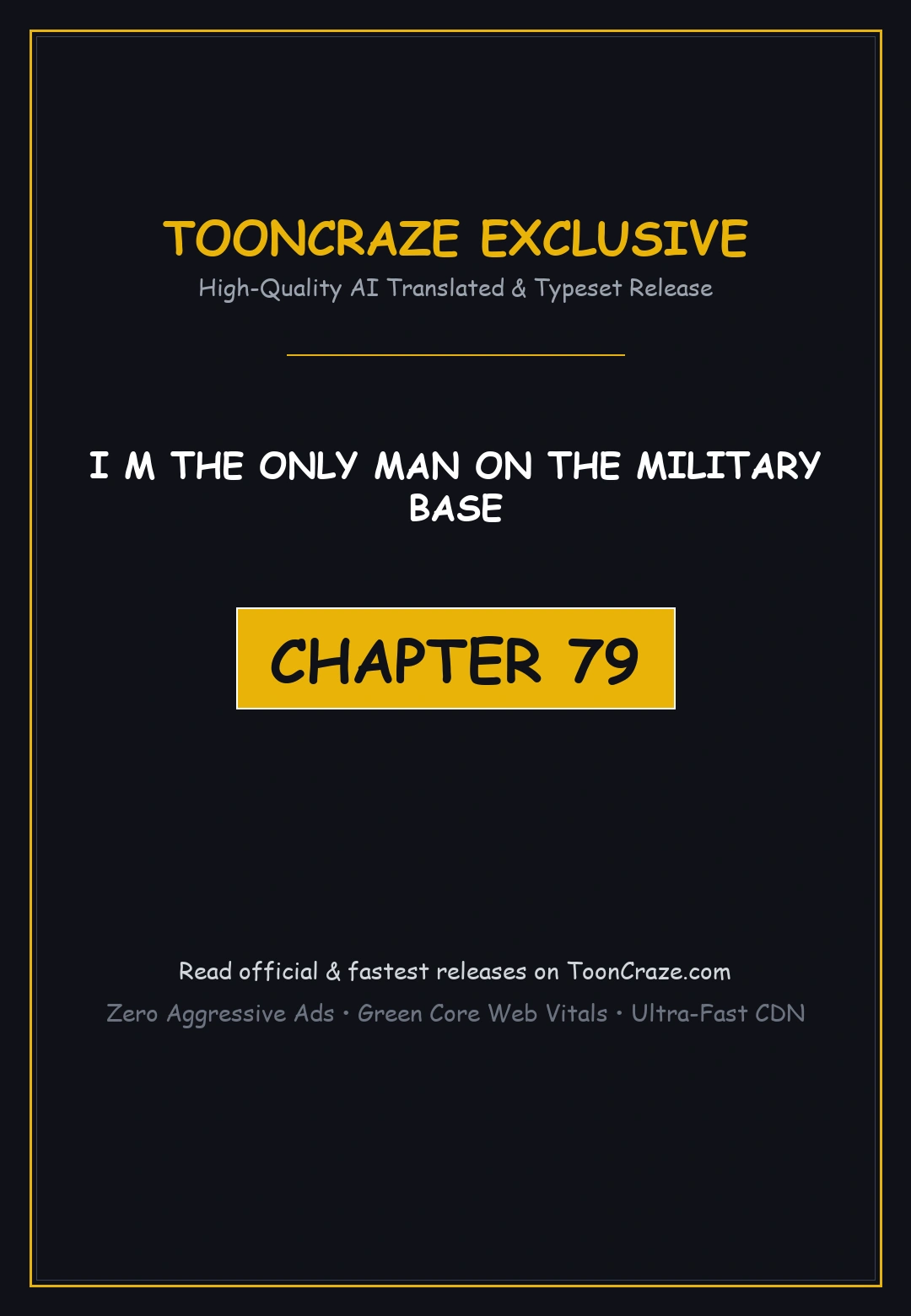 I M The Only Man On The Military Base Episode 79 - Page 1
