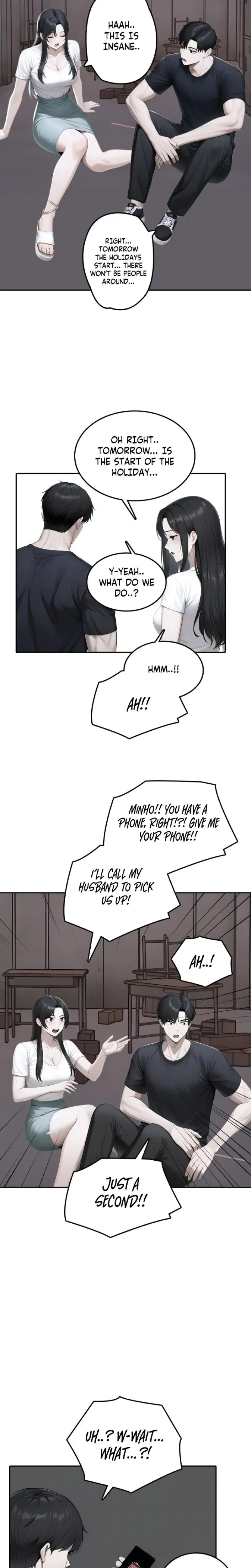 I'm Trapped in a Container with a Married Woman Episode 1 - Page 16