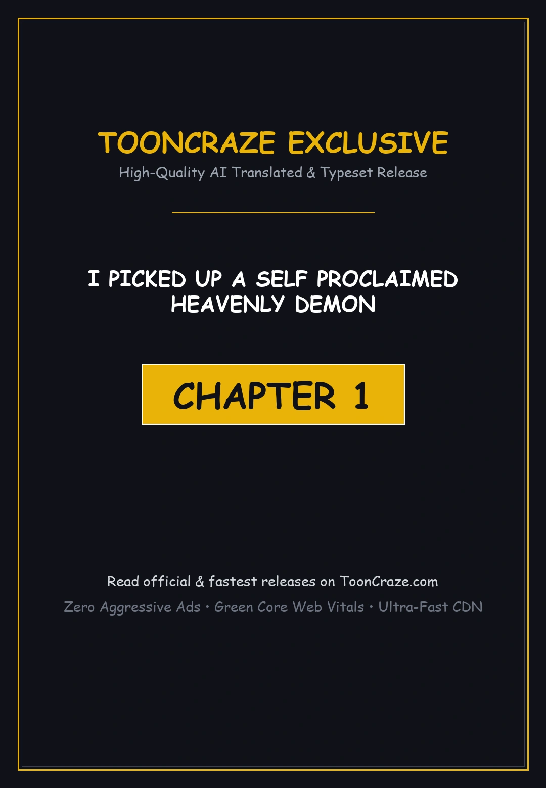 I Picked up a self-proclaimed Heavenly Demon Episode 1 - Page 1