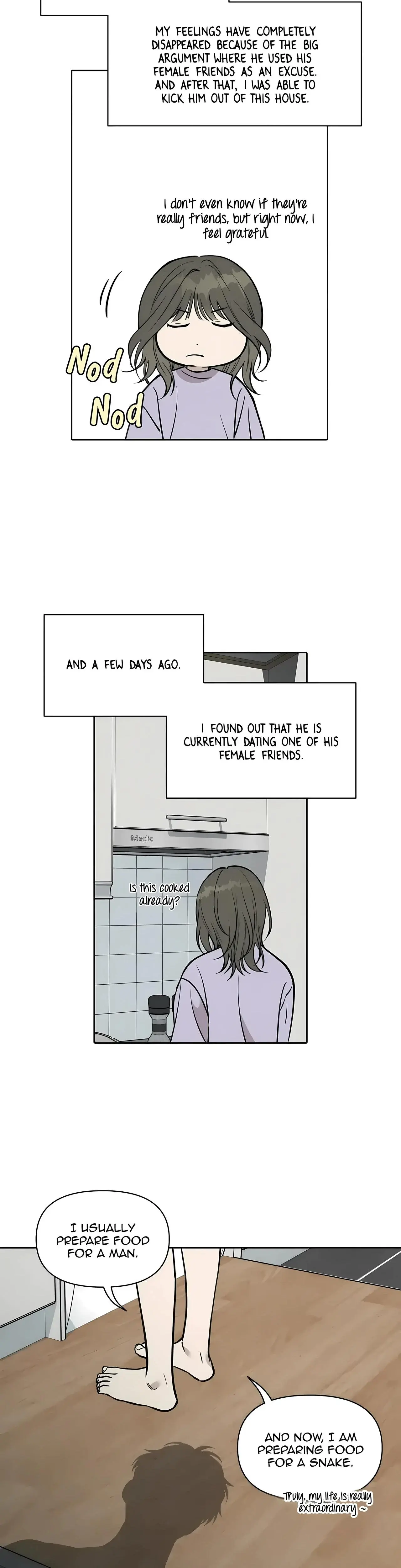 I Picked Up a Snake on My Way Home From Work Episode 1 - Page 12