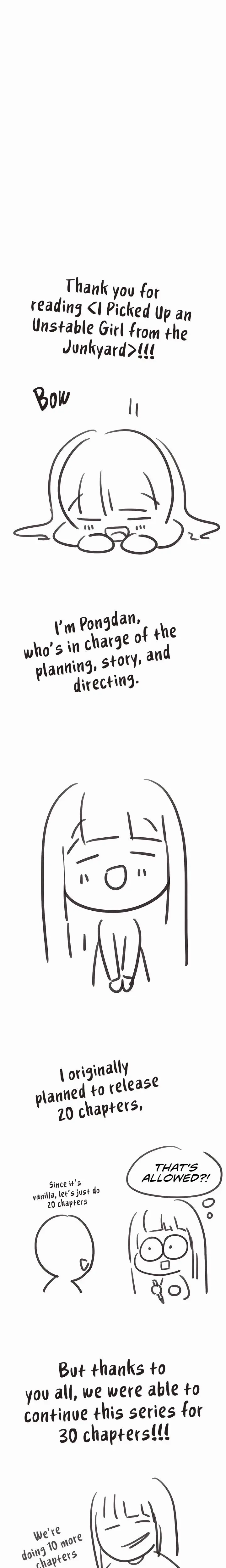 I Picked Up an Unstable Girl From the Junkyard Episode 30.5 - Page 1