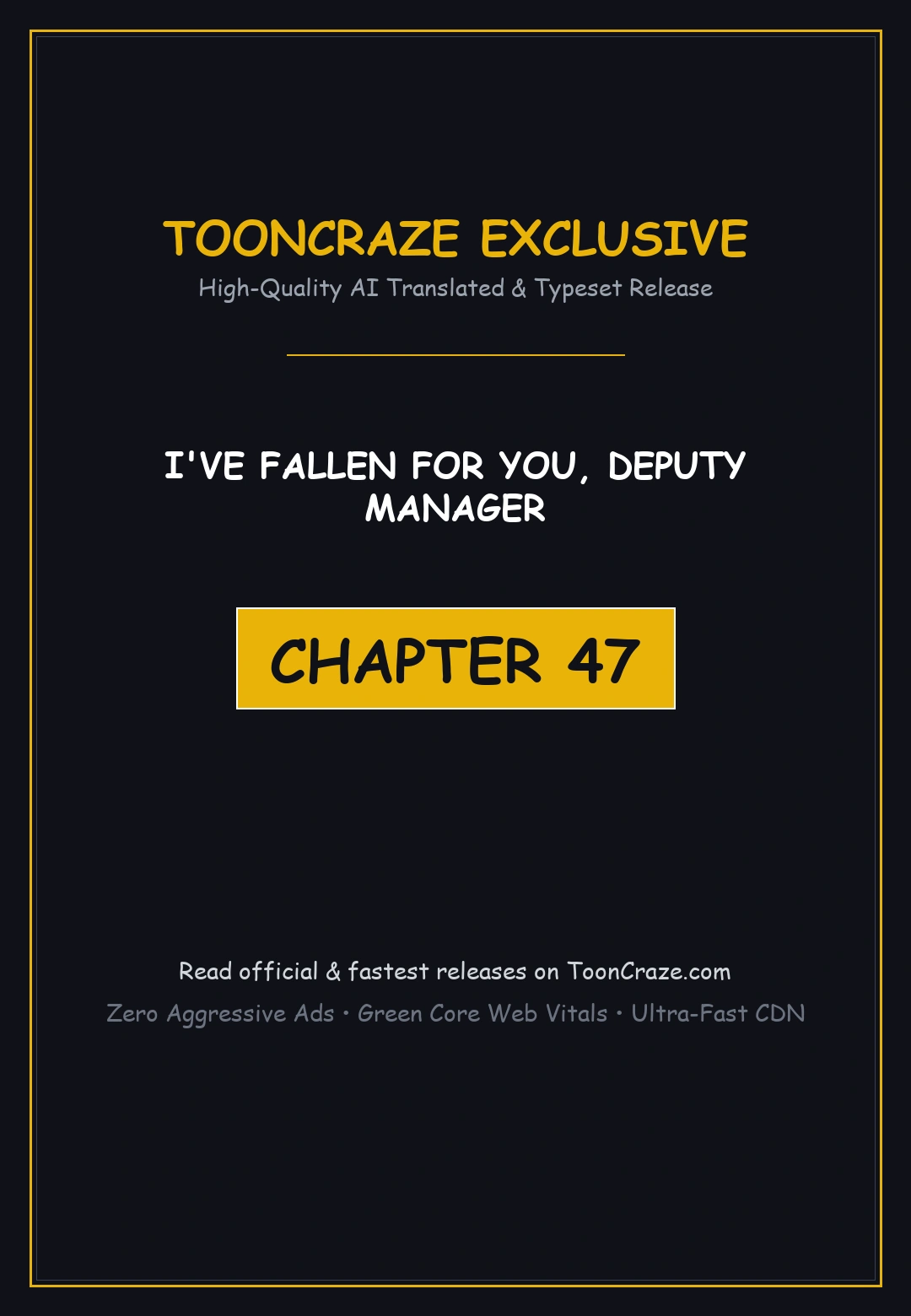 I've Fallen for You, Deputy Manager Episode 47 - Page 1
