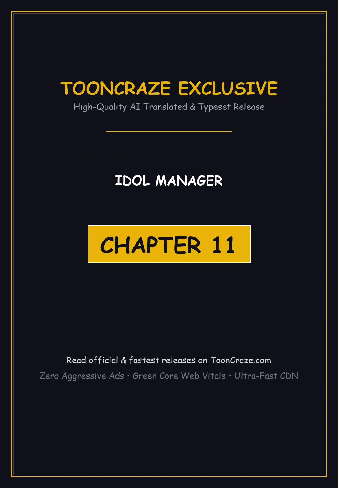 Idol Manager Episode 11 - Page 1