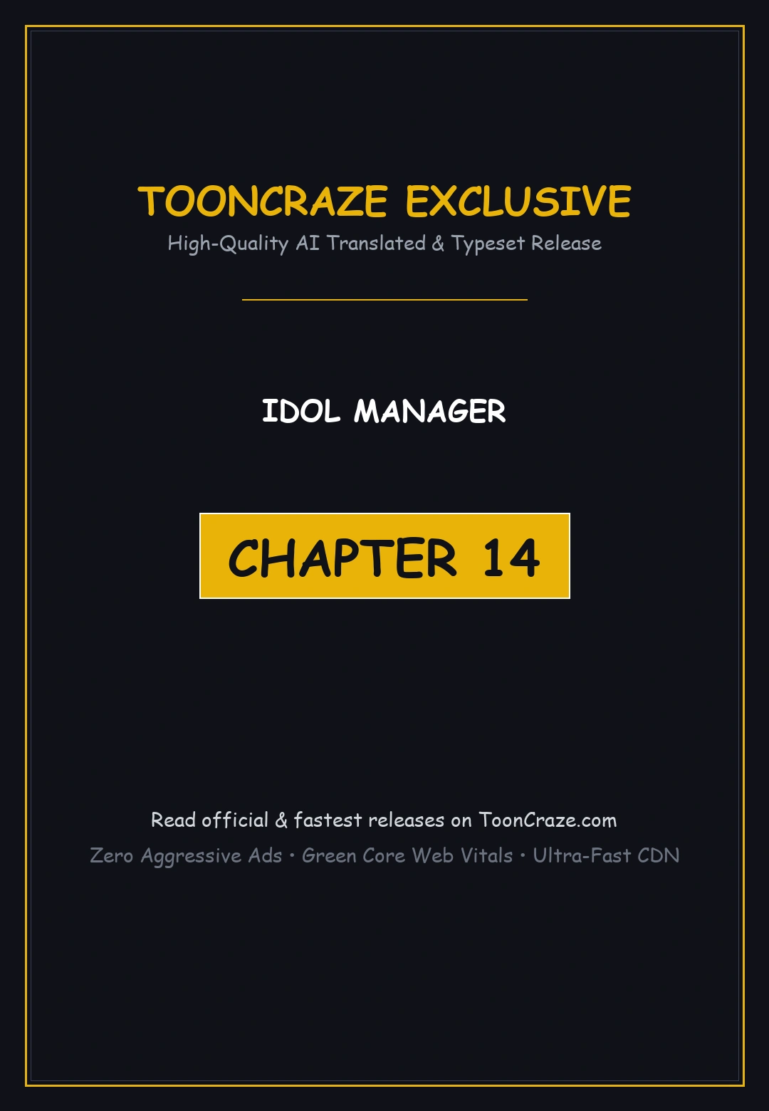 Idol Manager Episode 14 - Page 1