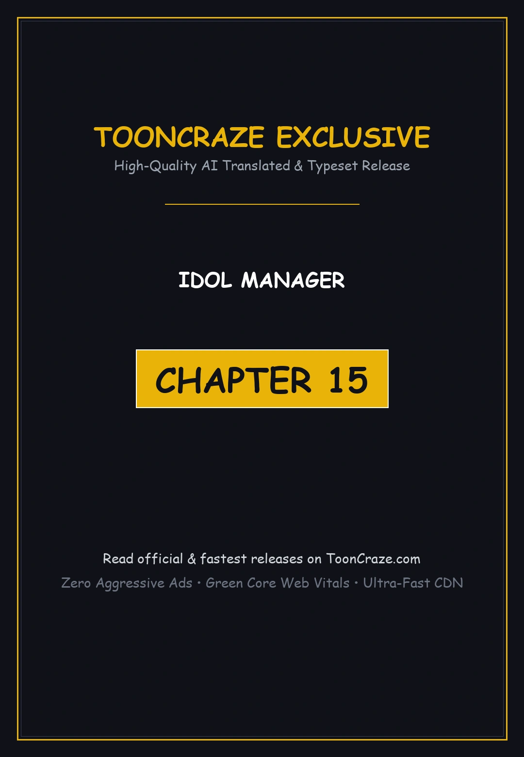 Idol Manager Episode 15 - Page 1