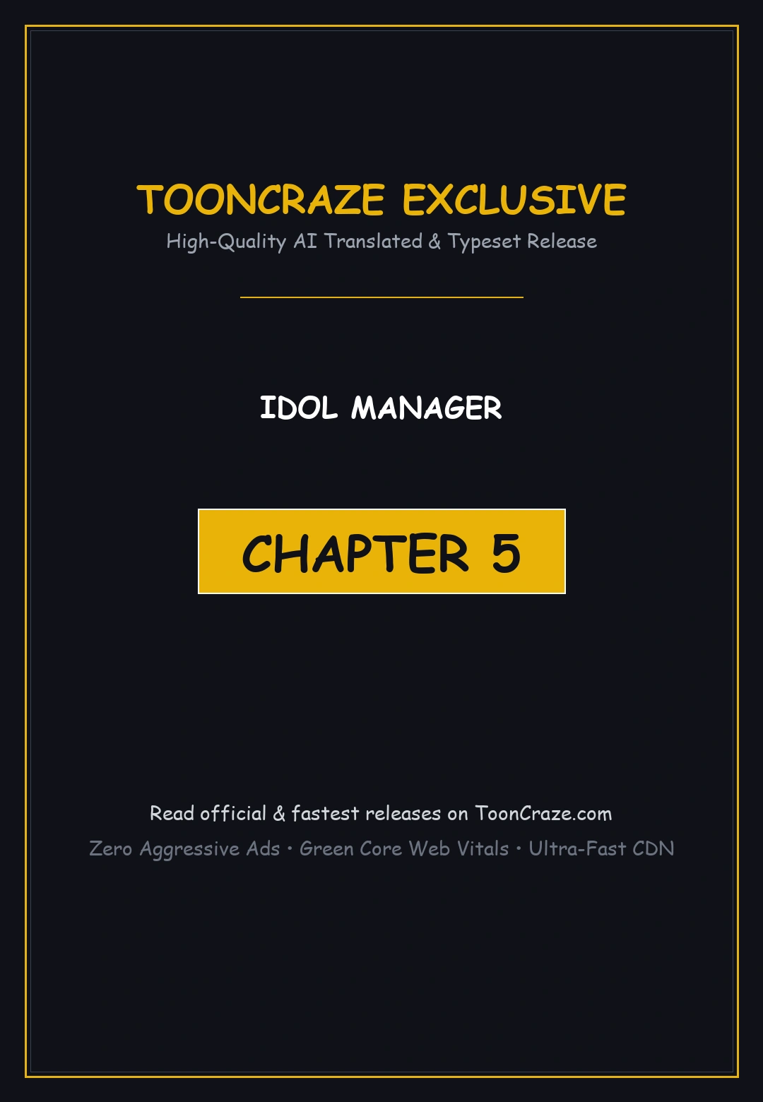 Idol Manager Episode 5 - Page 1