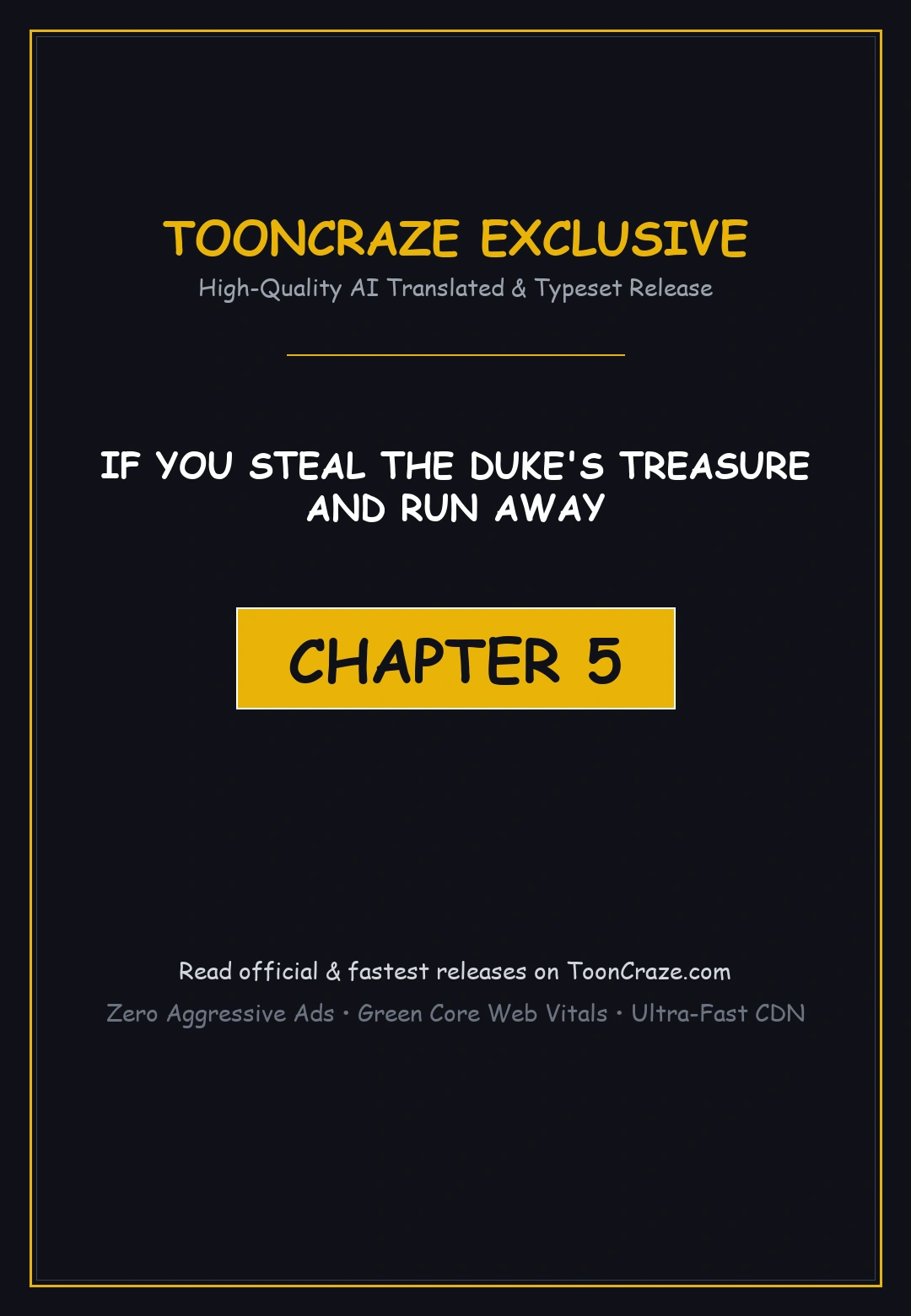If You Steal the Duke's Treasure and Run Away Episode 5 - Page 1