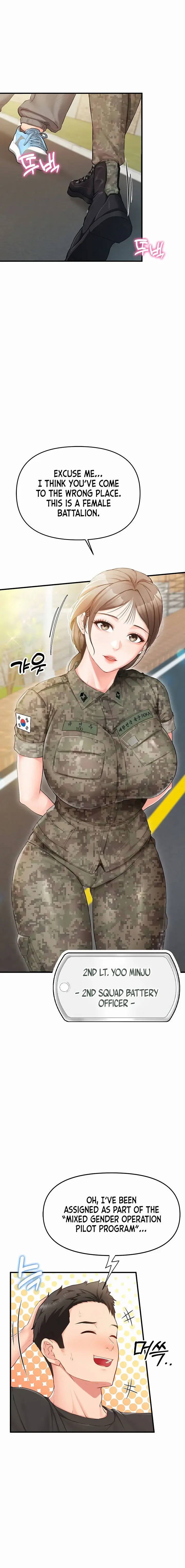 I’m the Only Man on the Military Base Episode 1 - Page 10