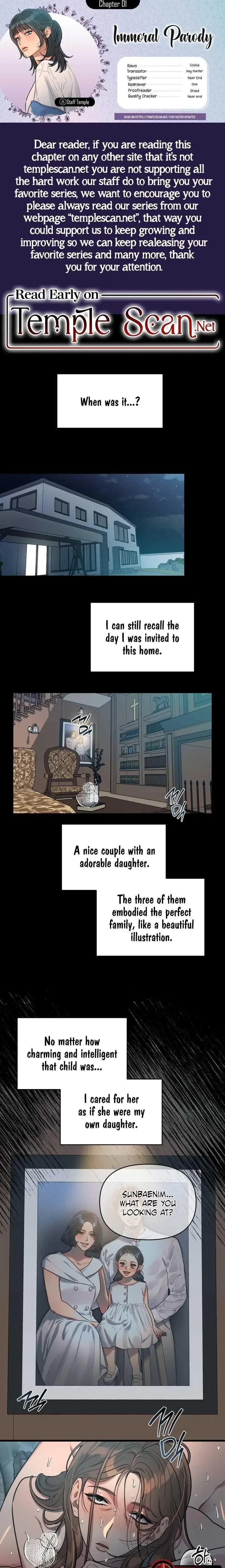 Immoral Parody Episode 1 - Page 1