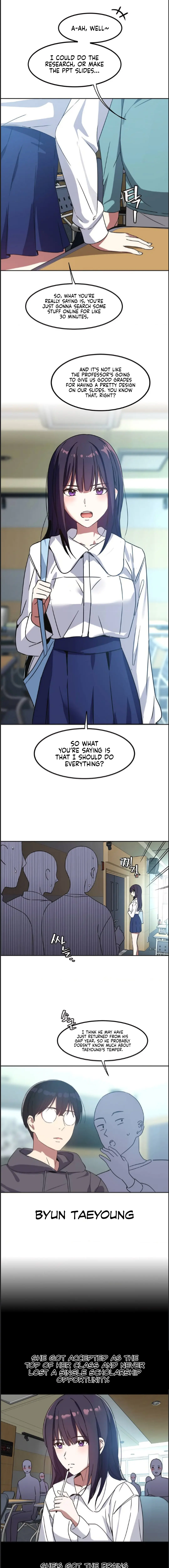 Iron-Wall Beauty of My Department is a Masochist?! Episode 1 - Page 4