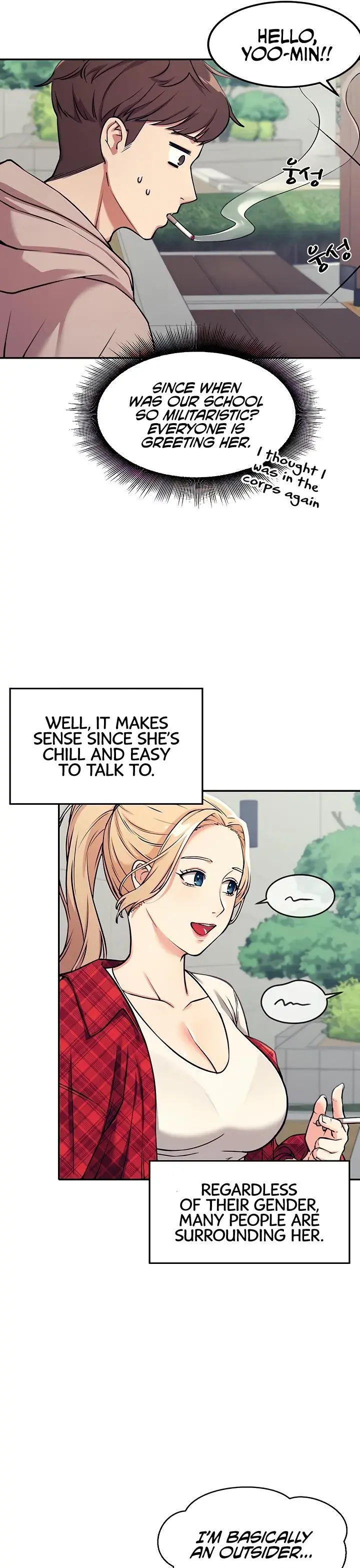 Is There No Goddess in My College ? Episode 1 - Page 23