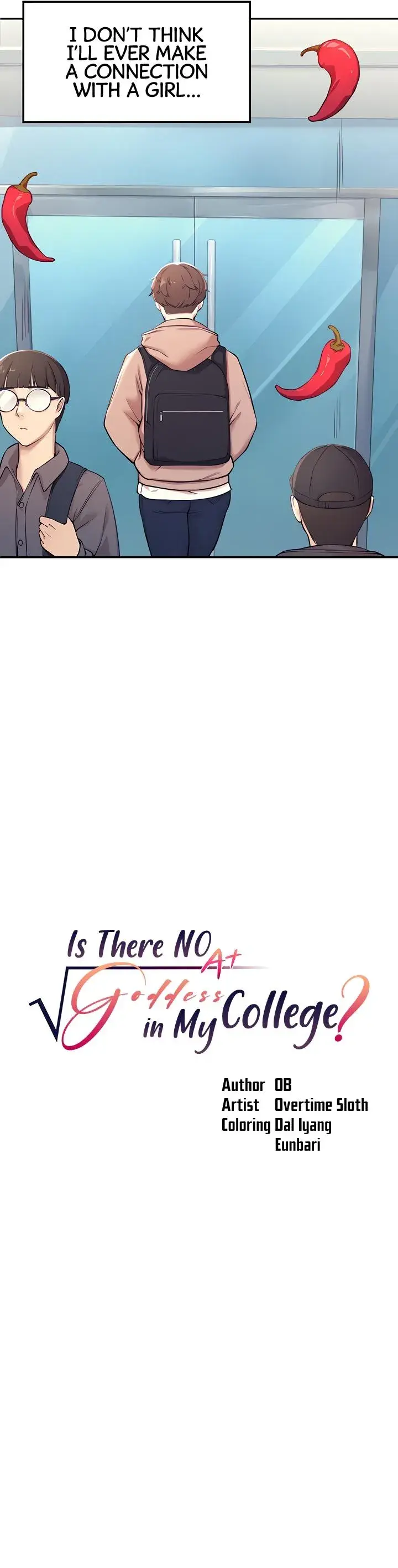 Is There No Goddess in My College ? Episode 1 - Page 8