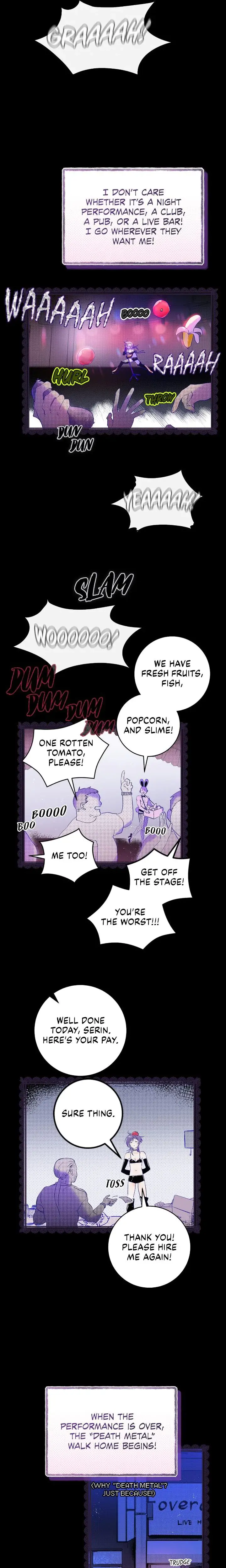 Is This Your First Time as a Death Metal Siren? Episode 1 - Page 7