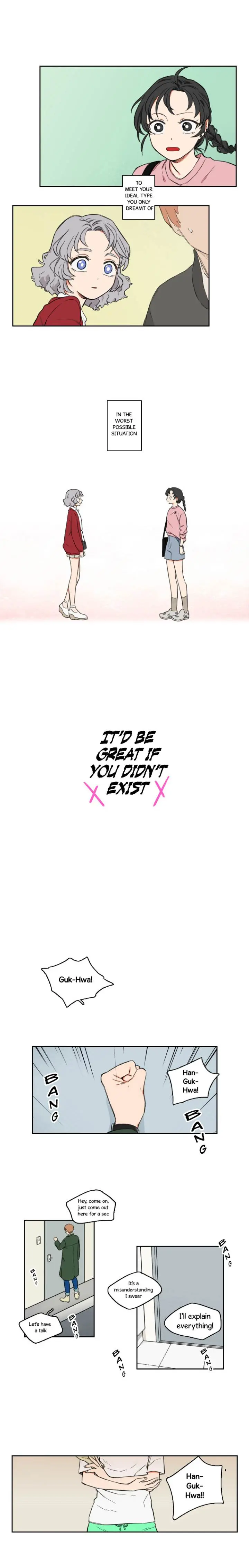 It Would Be Great if You Didn’t Exist Episode 1 - Page 1