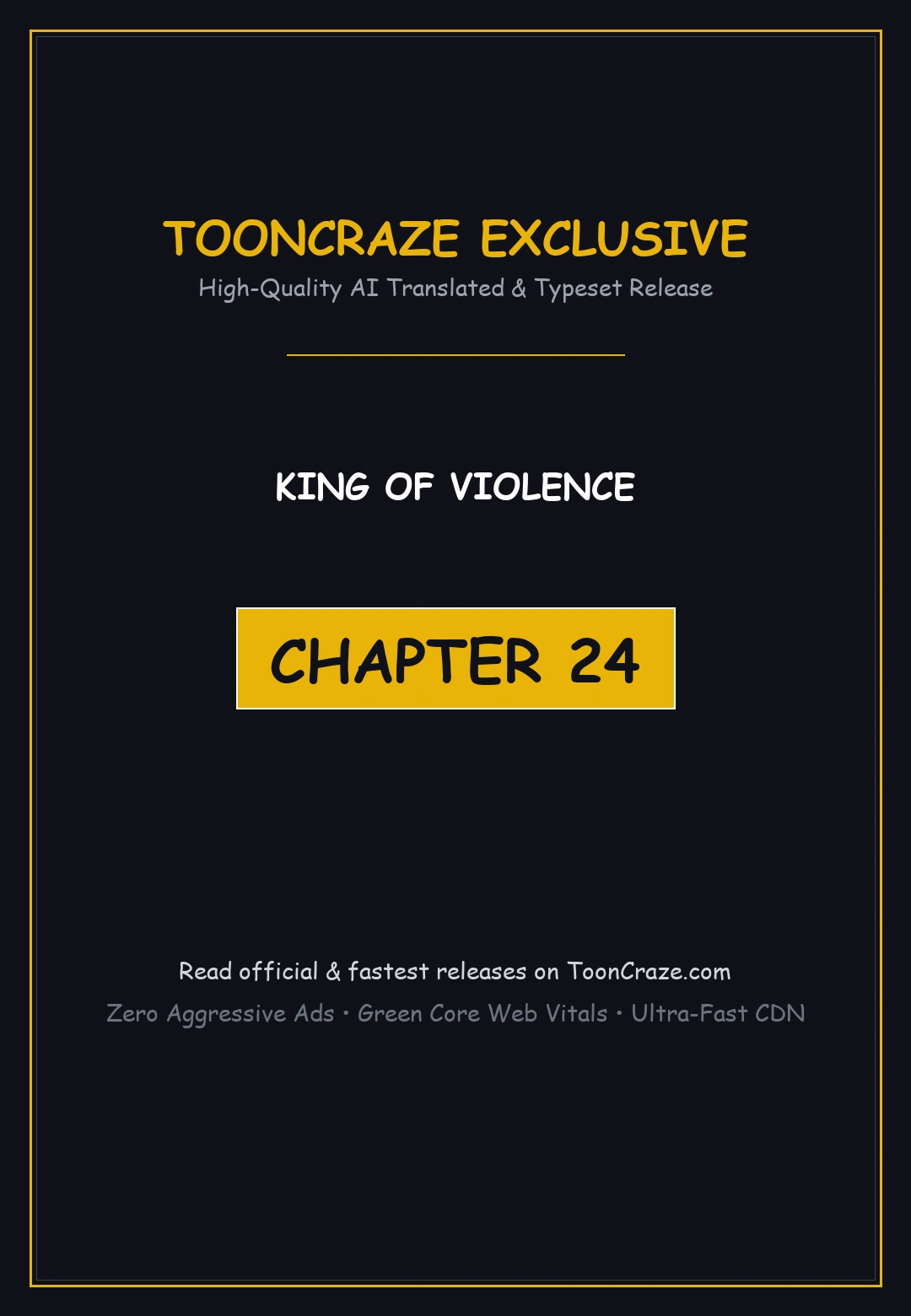 King of Violence Episode 24 - Page 1