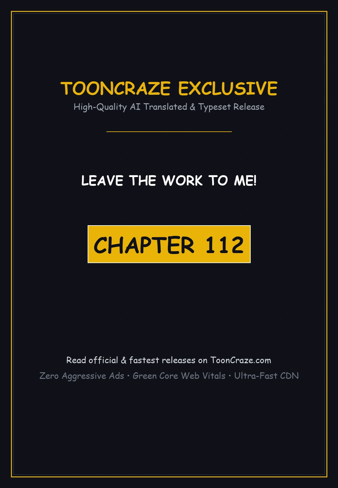 Leave the Work to Me! Episode 112 - Page 1