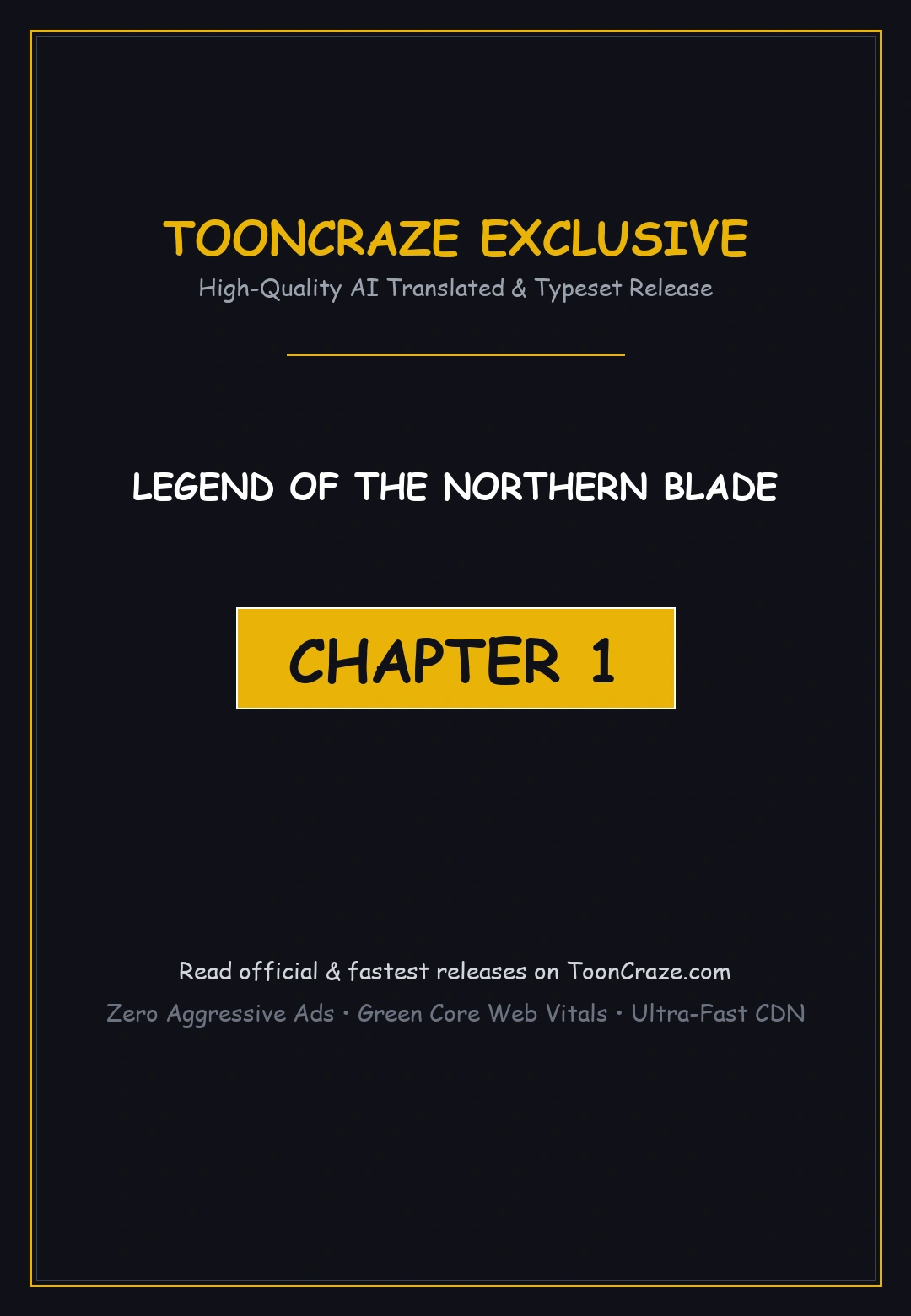 Legend of the Northern Blade Episode 1 - Page 1