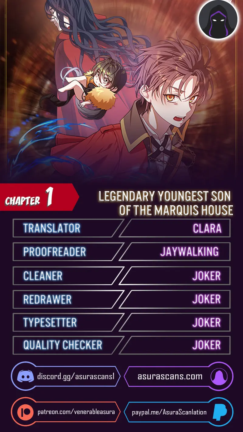 Legendary Youngest Son of the Marquis House Episode 1 - Page 1