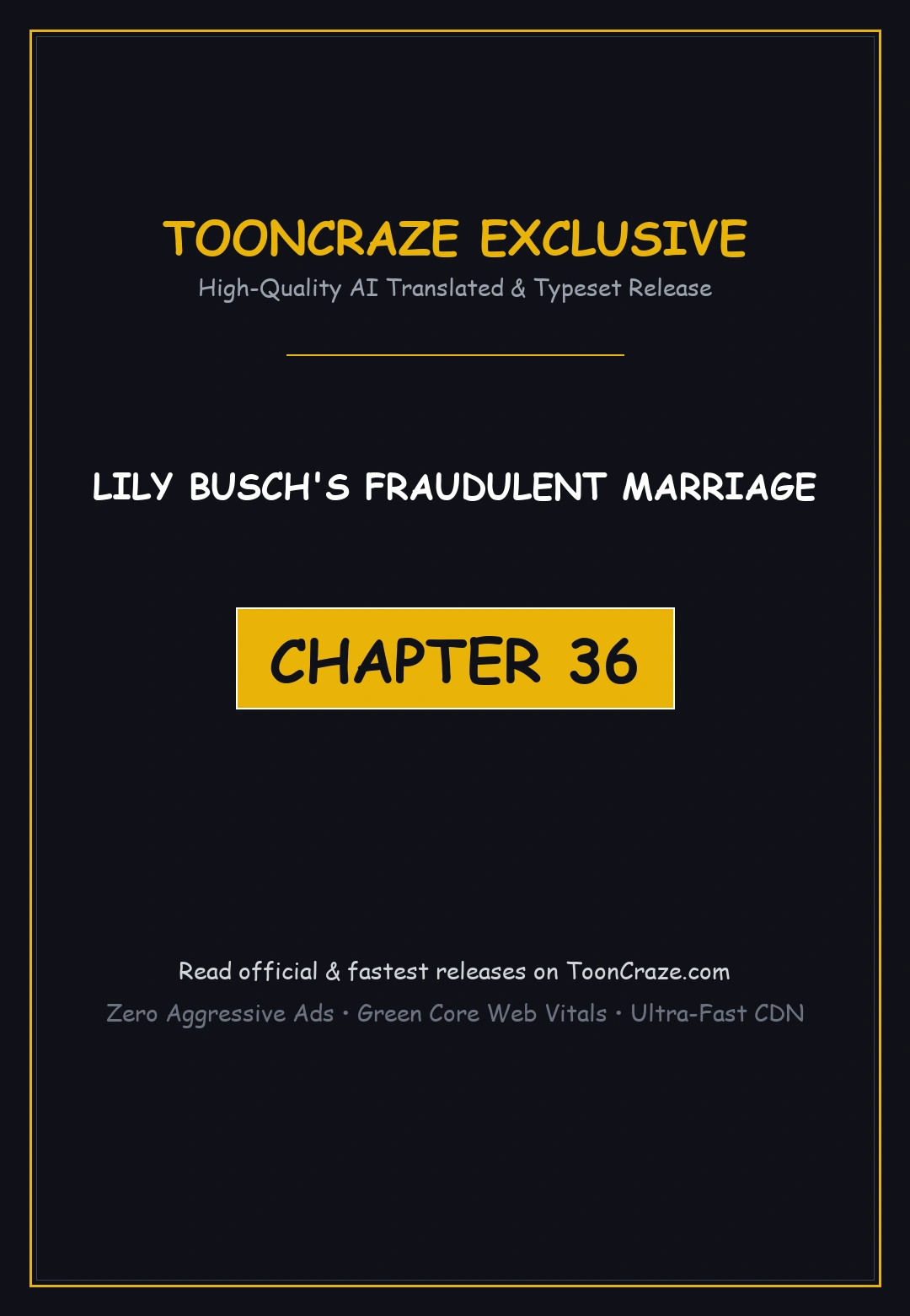 Lily Busch's Fraudulent Marriage Episode 36 - Page 1