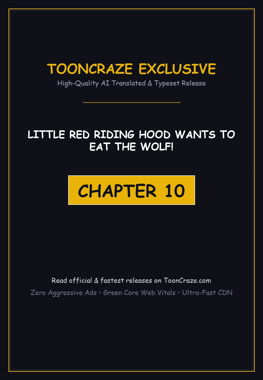 Little Red Riding Hood Wants to Eat the Wolf! Episode 10 - Page 1