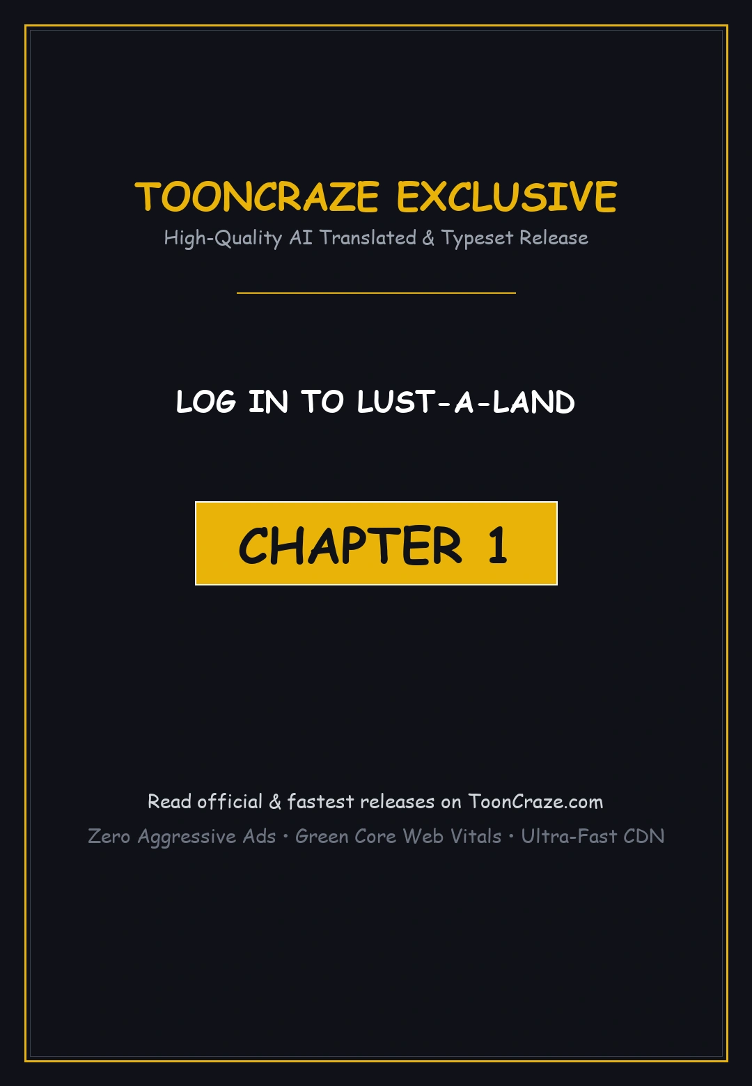 Log in to Lust-a-land Episode 1 - Page 1
