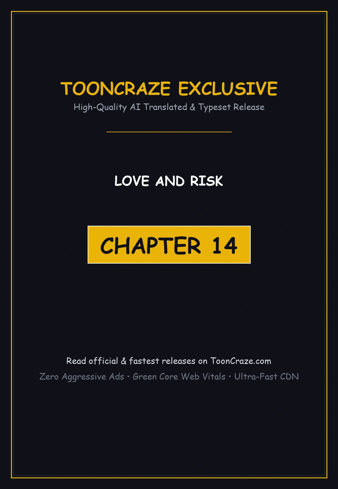 Love and Risk Episode 14 - Page 1