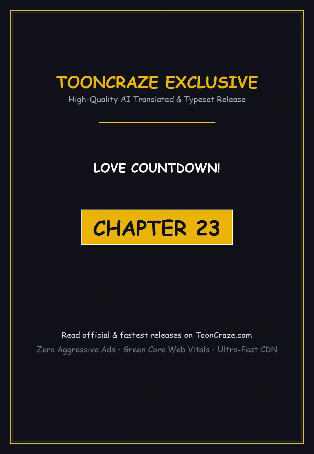 Love Countdown! Episode 23 - Page 1