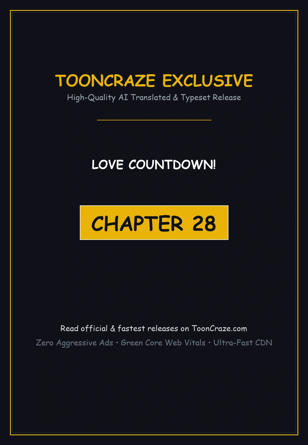 Love Countdown! Episode 28 - Page 1
