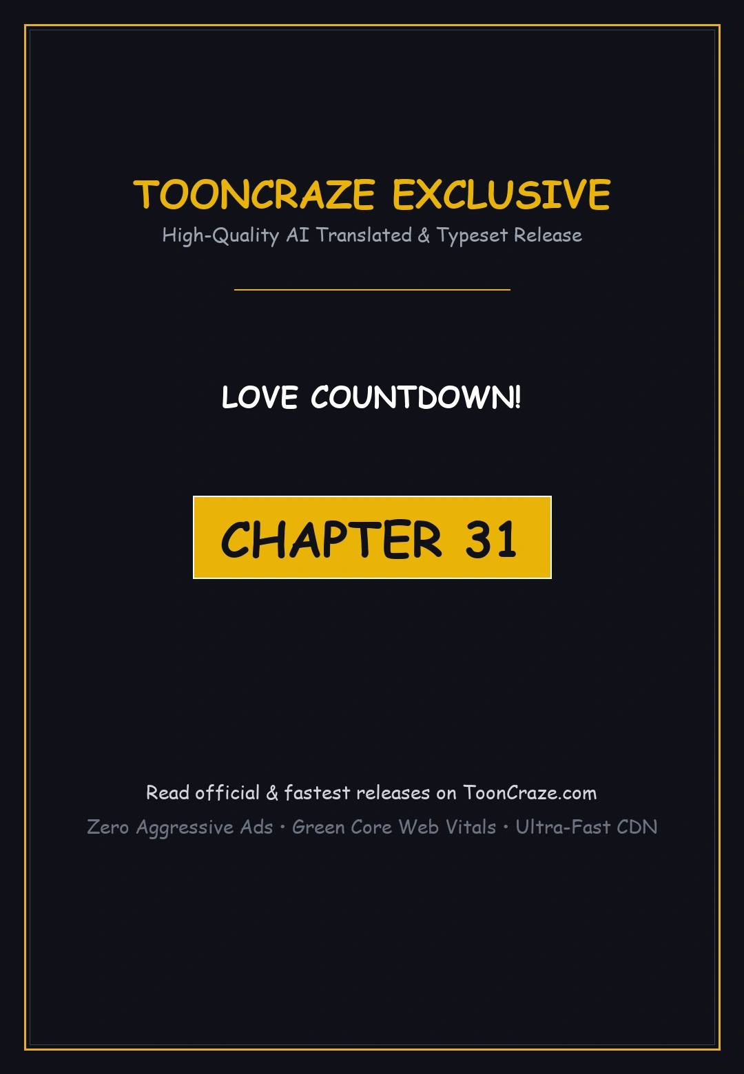 Love Countdown! Episode 31 - Page 1