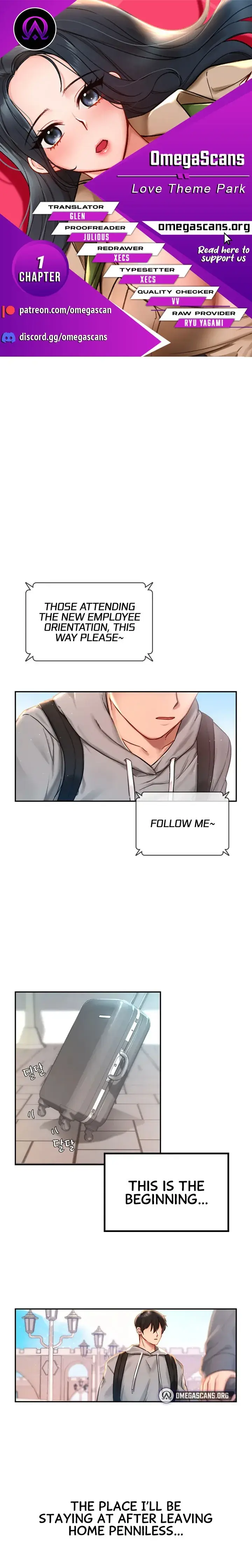 Love Theme Park Episode 1 - Page 1