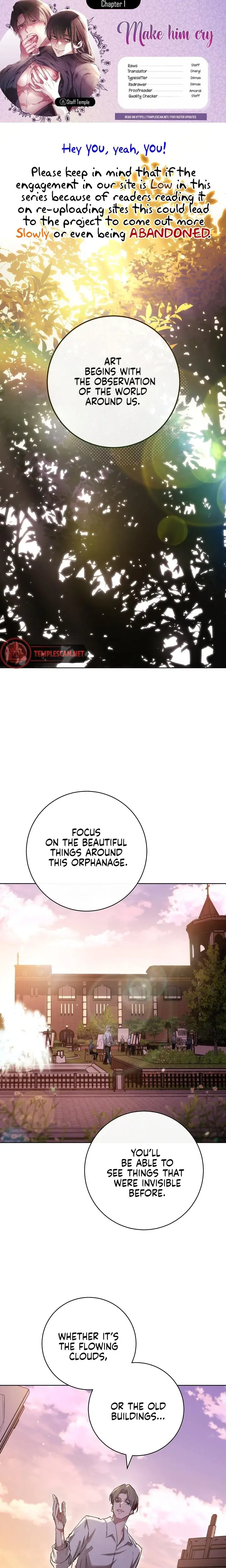 Make him cry Episode 1 - Page 1