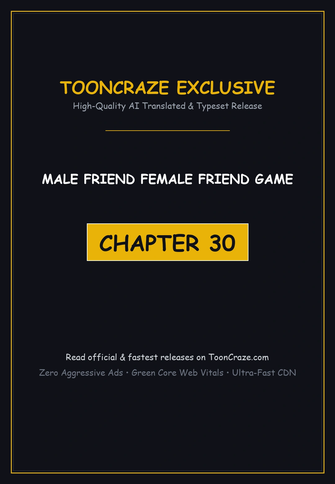 Male Friend Female Friend Game Episode 30 - Page 1