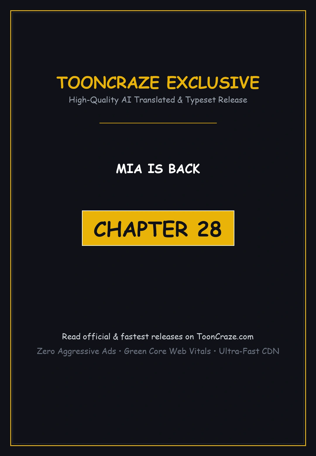 Mia is Back Episode 28 - Page 1