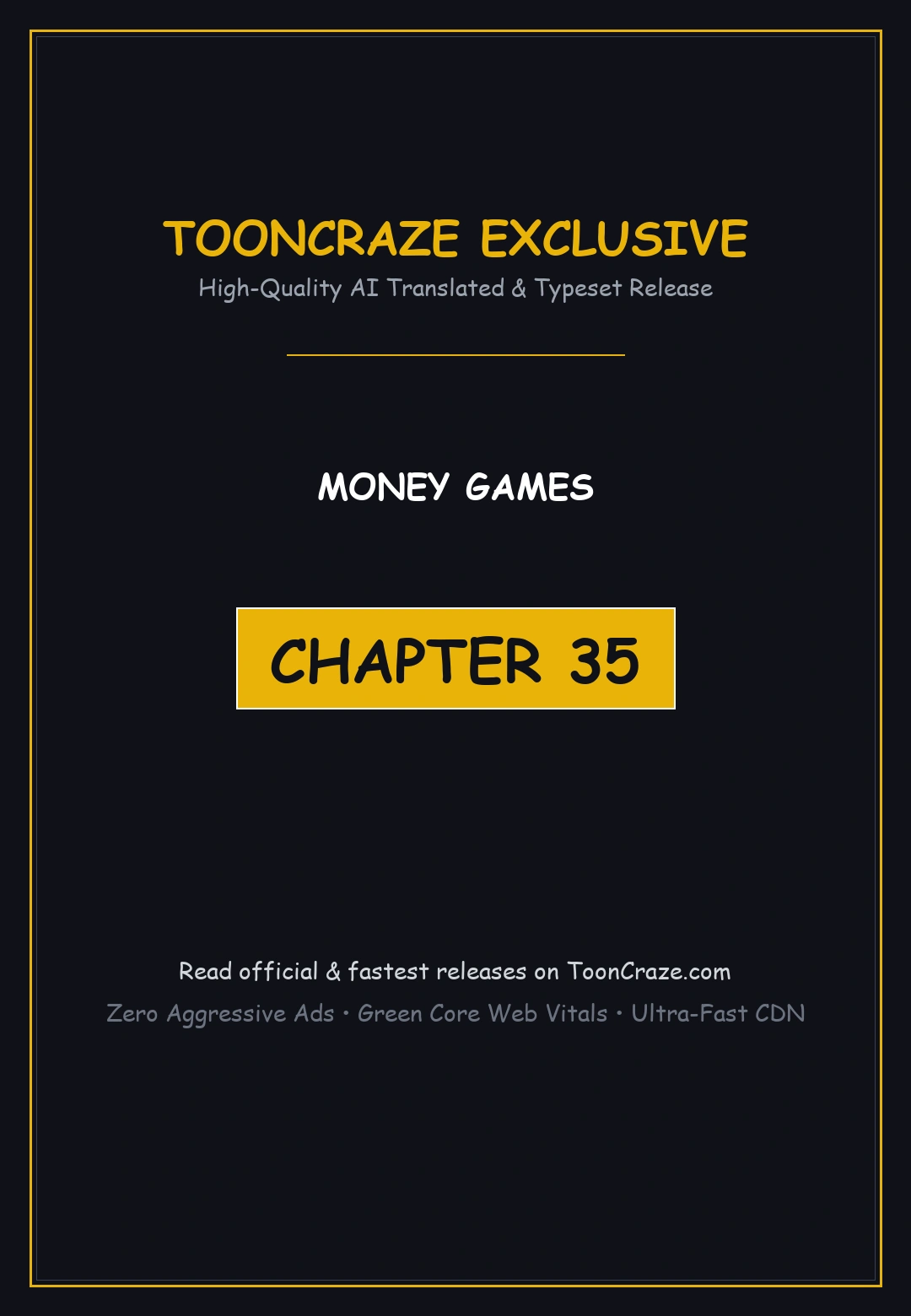 Money Games Episode 35 - Page 1