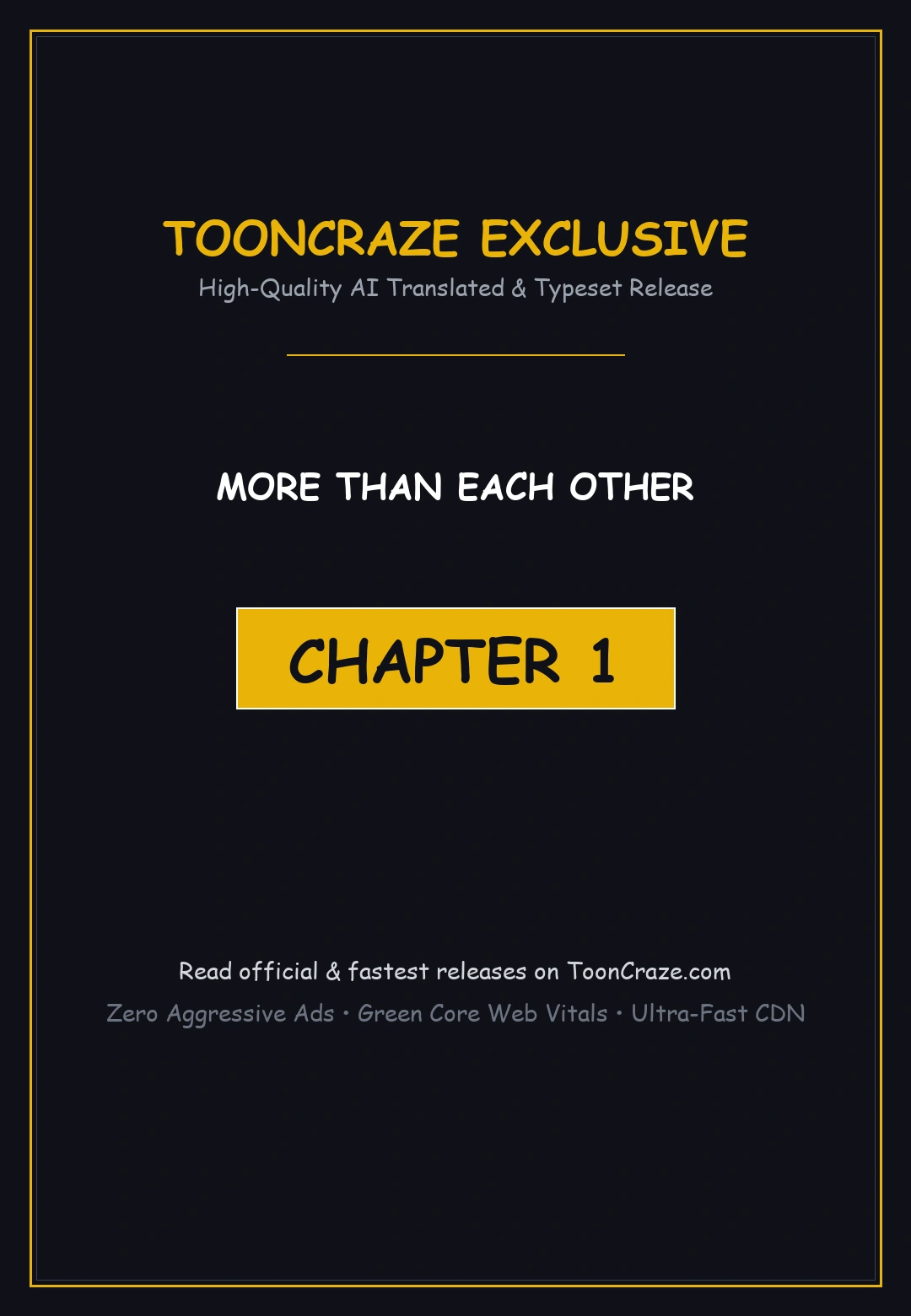 More Than Each Other Episode 1 - Page 1
