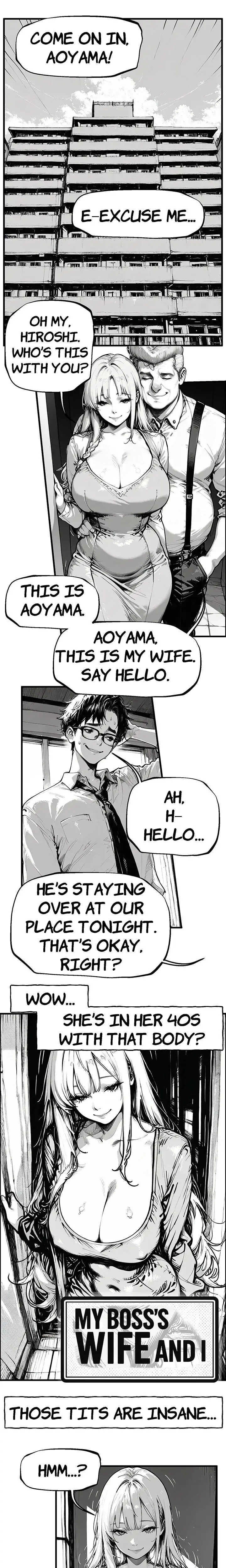 My Boss's Wife and I Episode 1 - Page 1