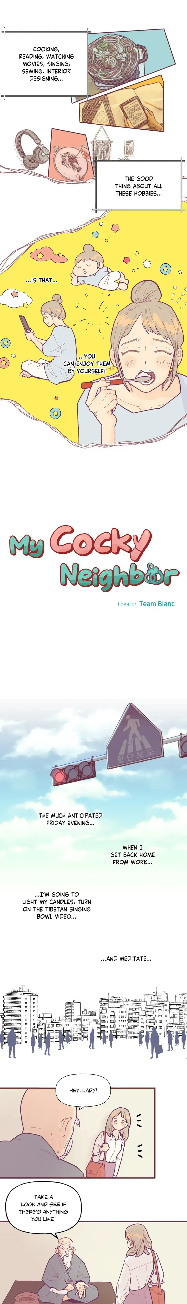My Cocky Neighbor Episode 1 - Page 1