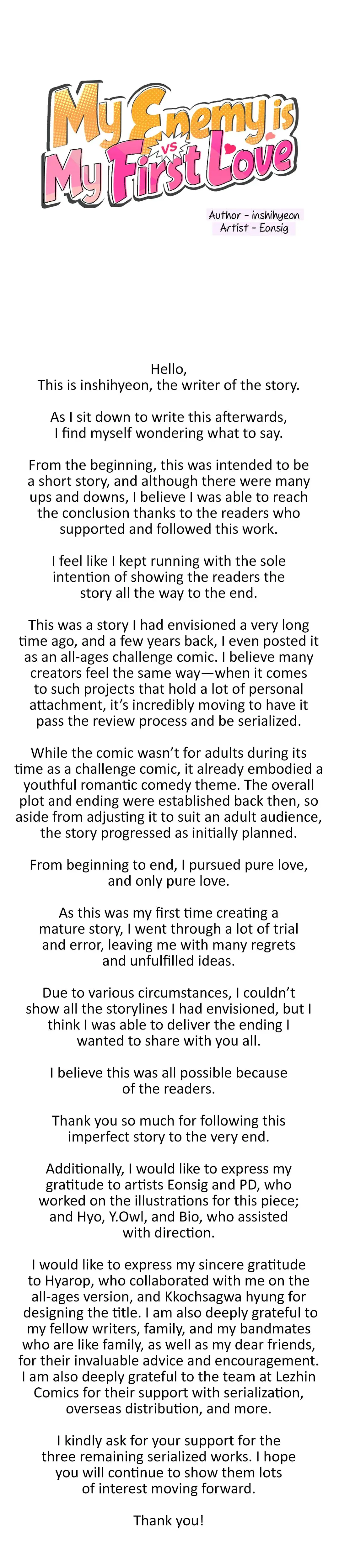 My Enemy Is My First Love Episode 16 - Page 1