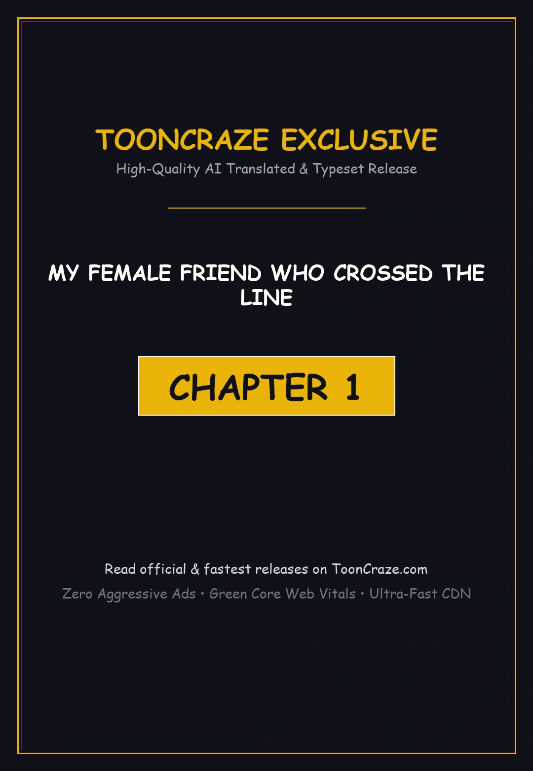 My female friend who crossed the line Episode 1 - Page 1
