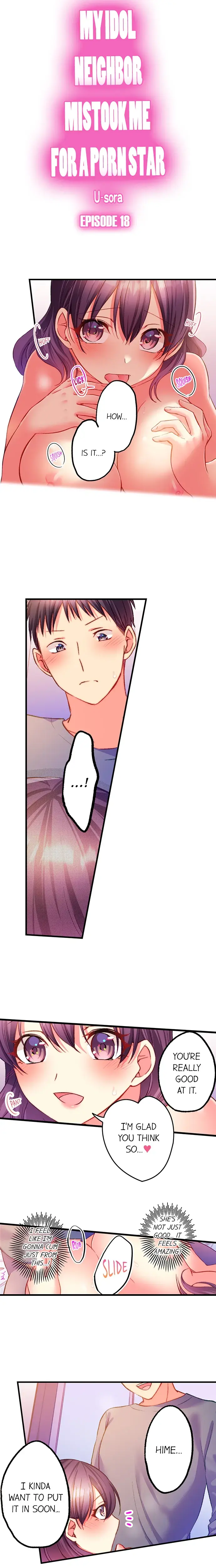 My Idol Neighbor Mistook Me for a Porn Star Episode 18 - Page 1